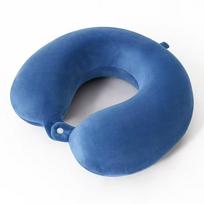 U-Shaped Cervical Neck Pillow for Support and Comfort – Ideal for Travel, Naps, and Gifting gray