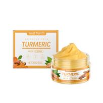 Turmeric Lifting Neck Cream Tightens Skin, Improves Dullness and Fine Lines, Brightens Skin, and Lifts Contours 30g white