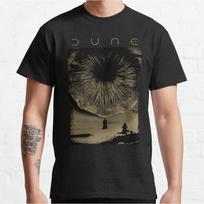Big Sandworm Dunes of Arrakis Dune worm sic fi Gift t shirt for man Large size Tops S-6XL 100% S black