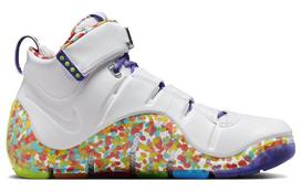 Nike LeBron 4 Fruity Pebbles 2024 DQ9310-100 40 gray