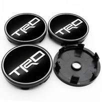 4Pcs For Toyota TRD Corolla Auris Yaris Prius Highlander 60mm 56mm Car Wheel Center Hub Cap Rim  sd6 Cover Stickers Badge Accessories