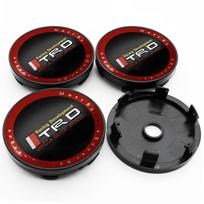 4Pcs For Toyota TRD Corolla Auris Yaris Prius Highlander 60mm 56mm Car Wheel Center Hub Cap Rim  sd6 Cover Stickers Badge Accessories