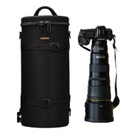 Atsparus vandeniui Oksfordo medžiagos Pečių Krepšys Fotoaparatui Sony A7 Su 200-600mm Objektyvu Vienas Nešiojimas Unisex Kelioninė Fotografija 04_Black - Fits: Nikon Z 180-600, Z6, Z7, Z8 black
