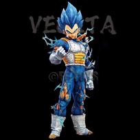28cm Anime Dragon Ball Vegeta Figure Vegeta Figurine Pvc Action Figures Gk Statue Collection Model Toys Gifts With box blue