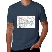 London Metro Tube Map Tshirt Perforunisexce Dry Fit Tshirt XL
