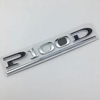 P75D P85D P90D P100D Underline ABS Letters Emblem for Model 3 Model X Model S Car Styling Trunk Badge Sticker Red Black šviesiai mėlyna spalva