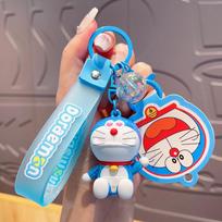 Doraemon Small Nose Plush Keychain Backpack Pendant Ornament Doll Gift