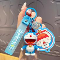 Doraemon Small Nose Plush Keychain Backpack Pendant Ornament Doll Gift