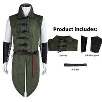 Žiedų Valdovas Elfo Karaliaus Cosplay Liemenė Helovinui Ir Fantazijos Vaidmenų Žaidimams S žalia