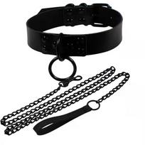 Širdies formos traukimo virvė Punk apykaklė Chokeris Moteriai Raktikaulio chokeris Cosplay kaklo papuošalas Korėjietiškas vėrinys D black