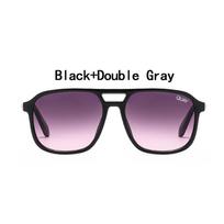 Didelis Veidrodis Moteriški Saulės Akiniai Moterims/Vyrams Quay Skrendant Saulės Akiniai Atspalviai Gafas UV400 Madingi Saulės Akiniai Moterims With Packing gray