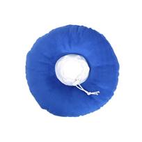 Soft Cotton Anti-Scratch Cat Elizabethan Collar for Post-Op Care XS: Head 10-19cm, Up to 2kg Pet blue