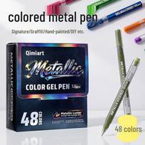 3D Acrylic Glitter Pens: Non-Bleeding, Layerable for Bullet Journals & Art black