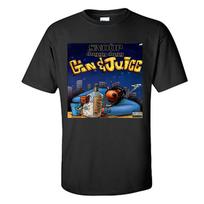 Snoop Dogg T-Shirt Snoop Dogg Gin & Juice Album Cover Shirt S-XXXL L blue