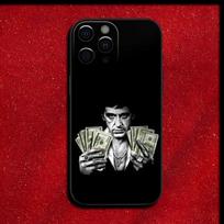 S-Scarfaces Tony M-Montana Phone Case For iPhone 16,15,14,13,12,11,Pro,X,XS,Max,XR,Plus,Mini Soft Black Cover iPhone12PROMAX