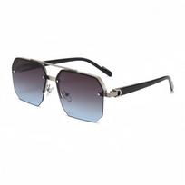 Party UV400 Men Alloy Sunnies Gradient Color PC Women HD Sunglasses Lightweight Costume Accessory Anti-UV Glasses Summer gray