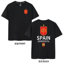 2026 World Cup Germany France Brazil Soccer Fan T Shirt Unisex Cotton Short Sleeve Supporter Tee 4XL red