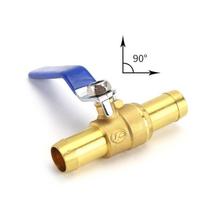 16mm Brass Barb Switchs Secure Connection Secure & Reliable Brass Shut-off Connectors Enhanced Water Flows Control CN