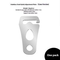 Stainless Steel Wind Buckle,Tent Adjuster, Wind Buckle Camping Rope Buckle,Tent Fastening Accessories Tent Quick Knot Buckle white