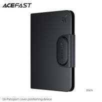 Smart Passport Cover Positioning Device for Apple Find My Anti-Lost Device Precise Global Positioning Finder with Anti-Tracking 1 PC Black black