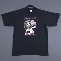Vintage Grease T-Shirt Size Large 20th Anniversary John Travolta Movie Tee 1997 Unisex T-Shirt L gray