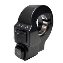E-bike 2 In 1 Horn Turn Signal Switch Button Electric Bicycle Parts black