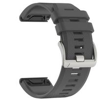 Quick Fit Silicone 22 26mm Strap for Garmin fenix 9 9Pro 51mm 47mm 8 E 7 7X 6 6X Pro 5X 5 Plus Watchband Forerunner 955 965 970 Tactix 8 Bracelet 22MM black