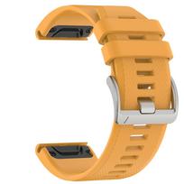 Quick Fit Silicone 22 26mm Strap for Garmin fenix 9 9Pro 51mm 47mm 8 E 7 7X 6 6X Pro 5X 5 Plus Watchband Forerunner 955 965 970 Tactix 8 Bracelet 26MM brown