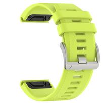 Quick Fit Silicone 22 26mm Strap for Garmin fenix 9 9Pro 51mm 47mm 8 E 7 7X 6 6X Pro 5X 5 Plus Watchband Forerunner 955 965 970 Tactix 8 Bracelet 26MM yellow