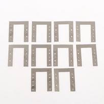 Stainless Steel Solar Panel Cable Fixer 10/30/50pcs Grounding Gasket Washer for Solar Power System Wiring
