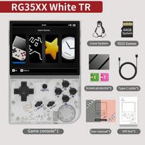 ANBERNIC RG35XX Plus/RG35XX Retro delninė žaidimų konsolė 3,5″ IPS ekranas Linux Nešiojamas vaizdo žaidimų grotuvas Palaiko HD-M-I TV išvestį
