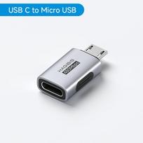 Hagibis USB C to Micro USB Adapter Type C Female to Micro USB Male Convert Connector for Android Phones Fan Power Bank Samsung