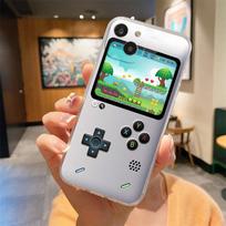 Gameboy Boy žaidimo skaidrus telefono dėklas iPhone 15 14 13 12 Mini 11 Pro Max XS X XR 7 8 Plus skaidrus smūgiams atsparus silikoninis dangtelis iPhone 12 mini