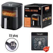High-Capacity Smart Air Fryer for Multifunctional Cooking gray