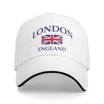 Londonas Anglija Raštas Beisbolo kepuraitė Lauko sportas Skydelis nuo saulės Hip Hop kepurės Unisex Vyrai Mielas dizainas Beisbolo kepuraitės One Size blue