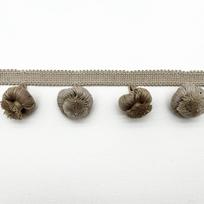1/2/3M Kutų Nėriniuota Apdailos Juosta Sofos Užuolaidos Staltiesės Pasidaryk Pats Dekoratyviniai Pompom Kamuoliukai Kutai Nėriniuotas Kraštas Baldų Apmušalų Amatai 1M gray