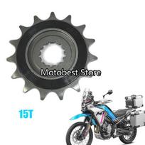 15T For CFMOTO 450MT 450mt 450 MT Small Silent Durable Motorcycle Front Sprocket Chain Wheel Front Fly Wheel Pinion black
