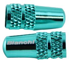 Bianchi Valve Cap Alloy Celeste JPPVCUEC Celeste blue
