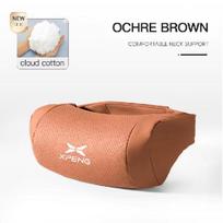 Car Headrest Neck Support Breathable Soft Neck Pillow Auto Accessories For XPENG P5 P7 G3 G6 G9 X9 N5 F57 BETA Headrest Tpye A brown