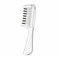 Transparent Scalp Liquid Applicator Comb Liquid Guiding Scalp Massager Comb  Unisex skaidri
