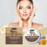 Grass Fed Beef Tallow Balm Tighten Skin Firming Rejuvenate Skin Barrier Repair Care Nourish Moisturizing Body Cream one size beige