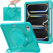 Case For iPad Air 11  A2902/A2903/A2904 Shockproof Cover iPad Pro 13 12.9 3 4 5 6th 10.9 10 9 7 8 10.2 Mini6 Kickstand Funda iPad 7th 8th 9th10.2 black