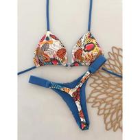 Micro Bikinis Push Up Swimsuit For Women Sexy Swimwear Brazilian Bikini Set Solid Lover Biquini Swimsuit Summer Beachwear L beige