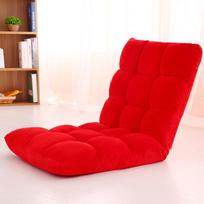 Sulankstoma tinginio sofa-fotelis sėdynė futonas recliner lova sofa tatami su 5 laipsnių reguliuojamu atlošu 15,8'' x 31,5'' raudona