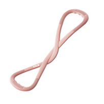 Silicone Fitness Resistance Band Anti-slip Figure 8 Exercise Elastic Strap 25/35Lbs Men B