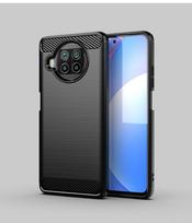 Dėklas Xiaomi Mi 10T Lite 5G, silikoninis anglies pluošto dangtelis, dėklas Xiaomi 11T Pro 12 10T 10 11 Lite, dėklas Xiaomi Mi 10T Lite For Mi 10T Lite juoda