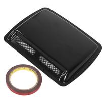 Hood Scoop Vent Bonnet Cover Decorative       Covers with Self Adhesive Design for Cars black
