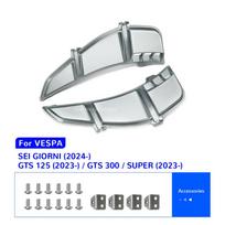 Vespa Sei Giorni 2025 GTS 125 300 GTS125 GTS300 Super 2025- Motociklo Radiatoriaus Grotelių Apsauga Dangtelis Oro Įleidimo Grotelės gray