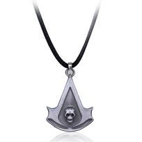 Madingas Assassin Syndicate Creed Ezio Cosplay Pakabukas Karoliai Templierių Geležinis Kryžius Karoliai Vyrams Moterims Connor Amuletas black