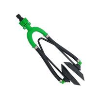 Universal Boat Motor Flushing Device Engine Rinse Accessory Removes Sand Salt Deposits Includes 5/8 Inch Hose Connector 1 green